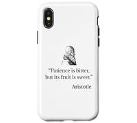 Camicia Aristotele su Pazienza Filosofia Aristotele Custodia per iPhone X/XS
