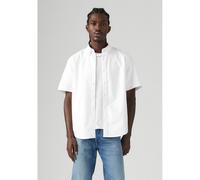 Camicia autentica a maniche corte Bianco L Tinta unita