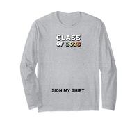 Camicia autografo Senior Classe 2026 Maglia a Manica