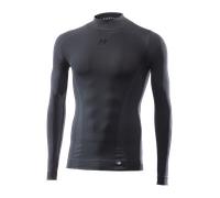 Camicia baselayer a collo alto e maniche lunghe 4 stagioni SIXS TS3 V2 Grigio scuro/NeroXS/S Grigio scuro,Nero