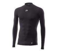 Camicia baselayer a collo alto e maniche lunghe 4 stagioni SIXS TS3 V2 Tutto neroXS/S Tutto nero
