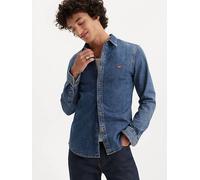 Camicia Battery Housemark slim Blu / Trinity Medium Wash levi > clothing > men > shirts