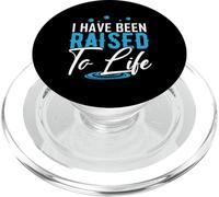 Camicia battezzata con scritta "I Have Been Raised to Life" PopSockets PopGrip per MagSafe