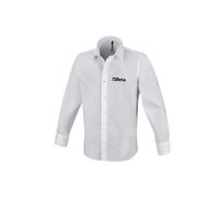 Camicia bianca BETA uomo elasticizzata manica lunga slim - 9510W