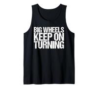 Camicia Big Wheels Keep On Turning Truck Rider Canotta