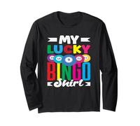 Camicia Bingo My Lucky Bingo Style Player Maglia a Manica