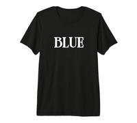 Camicia Blu con Scritta That Says - Un Design Che Dice Blu Maglietta Premium