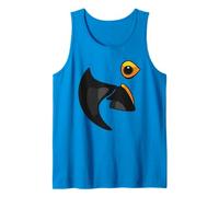 Camicia Blu giacinto Camicia Ara Ara Camicia Pappagallo Blu Canotta