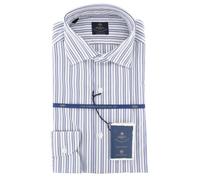 Camicia Blu Luigi Borrelli - Slim - 15.75/40 - (EV06RC102172)