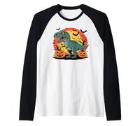 Camicia Boo Crew Cute Ghost Pumpkin Trick Treat Maglia con Maniche Raglan