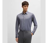 BOSS Camicia slim fit in tessuto lavorato elasticizzato ad alte prestazioni - Style P-ROAN-kent-C1-233, 50533434 Blu scuro L