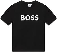 BOSS Maglietta nero / bianco Bambini BOSS 128 nero / bianco