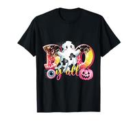 Camicia Boujee Ghost I Put The Boo in Boujee Plaid Bow Maglietta