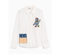 Camicia Brain Dead Truth Now Seersucker per uomo
