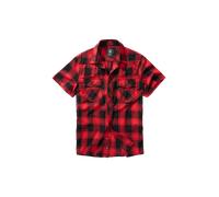 Brandit Check Short Sleeve Shirt Rosso M Uomo