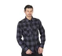 Brandit Checkshirt, camicia XXL male Nero/Grigio