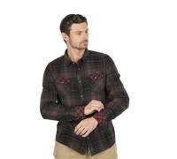 Brandit Duncan Check Shirt Long Sleeve, Uomo, brown-blac, XXL