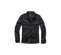 Brandit Flanell, camicia L male Nero
