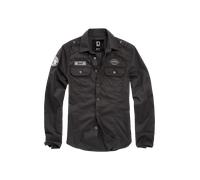Brandit Luis Vintage, camicia XXL male Nero