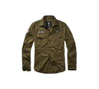 Brandit Luis Vintage, camicia L male Oliva