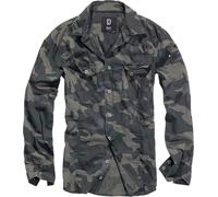 Brandit Slimfit, camicia M male Darkcamo