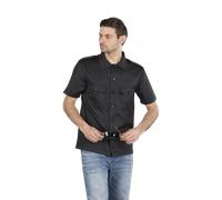 Brandit US Shirt Short Sleeve, Uomo, black, M