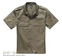 CAMICIA BRANDIT US RANGER MANICA CORTA ARMY BW CAMICIA DA CAMPO CAMICIA DA SE...