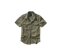 Brandit Vintage, camicia manica corta L male Oliva