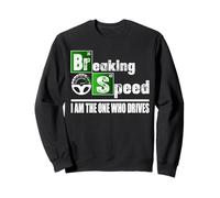 Camicia Breaking Speed Car Racing Driver Felpa