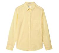 Camicia Button Down GANT RUGGER Da Uomo Gialla Limone Luxe Madras Taglia S