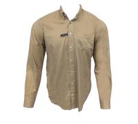 Camicia Button Down Tinta GANT Da Uomo In Sand Bagnato 349580