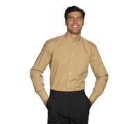Camicia Cameriere Unisex Dublino Biscotto a Manica Lunga - ISACCO - Receptionist
