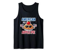 Camicia Carina Americana Come Torta di Mele per Uomini, Donne e Bambini Canotta