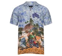 Camicia Casual Hawaii Da Uomo Dickies Cordele Nuova