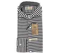 Camicia Casual Marrone Luigi Borrelli Taglia Media 15,25"