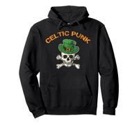 Camicia Celtic Punk Irish Paddy Rock Felpa con Cappuccio