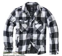Brandit Lumberjacket, giacca in tessuto 6XL male Bianco/Nero