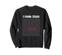 Camicia Christian Word Search - I found Jesus Faith Puzzle Felpa