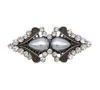 Camicia Cinch Swirl Clip Cape Clips, Confezione da 3 mollette multicolore con collo a scialle for maglioni donna(L)