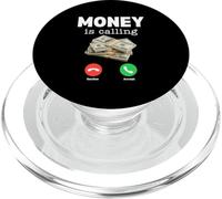 Camicia classica Money Is Calling Funny Business Hustler PopSockets PopGrip per MagSafe