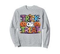 Camicia Colorata con zucche Fantasma per Bambini e Bambine Felpa