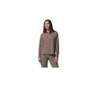 Camicia columbia silver ridge utility ii marrone donna