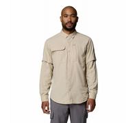 Camicia da uomo Columbia Skien Valley™ Long Sleeve Shirt Taglia: XXL / Colore: beige/bianco