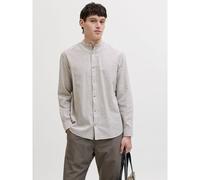 Jjesummer Linen Blend Band Shirt L/S SN, Stringa, S