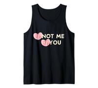 Camicia con cuori rosa da ragazza con scritta "It's Not Me It's You" Canotta