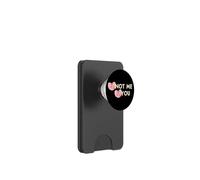 Camicia con cuori rosa da ragazza con scritta "It's Not Me It's You" PopSockets PopWallet per MagSafe