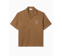 Camicia con logo Relaxed a maniche corte Lacoste Runway per uomo