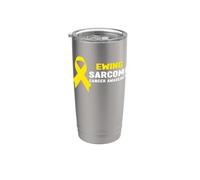 Camicia con sarcoma di Ewing - Consapevolezza del cancro al sarcoma di Ewing Bicchiere termico in acciaio inox doppia parete