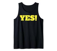 Camicia con Scritta That Says Yes, Un Design Che Dice Sì Canotta