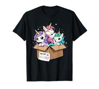 Camicia con unicorno "Adopt A Unicorns" (lingua italiana non garantita) Maglietta